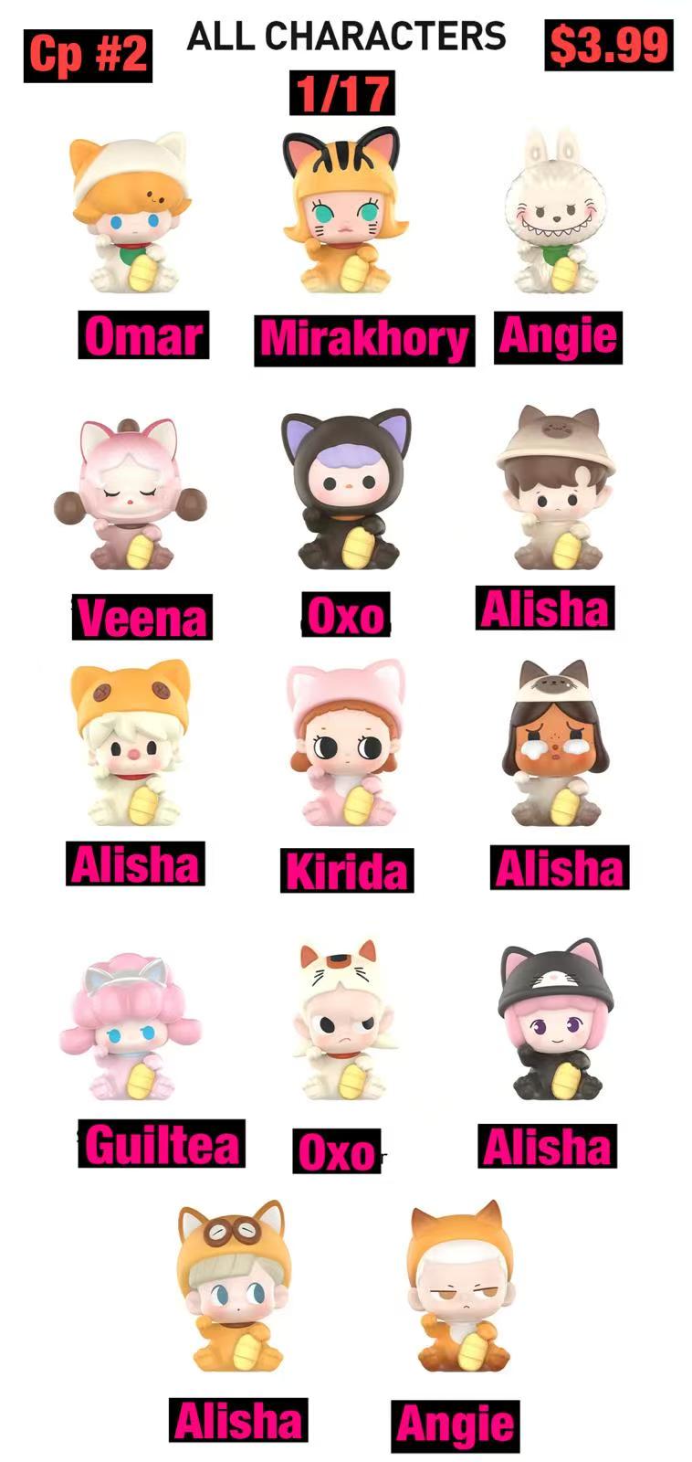 POP BEAN Fortune Cat Collection Mini Bean