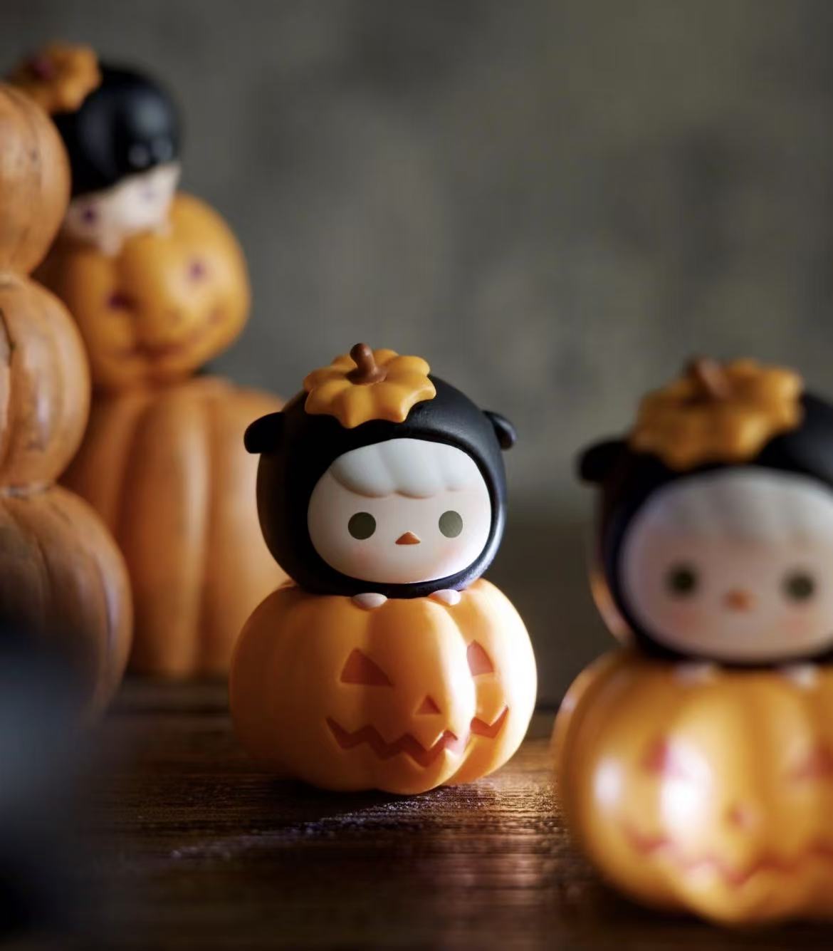 POP BEAN Halloween Pumpkin  Collection Mini Bean