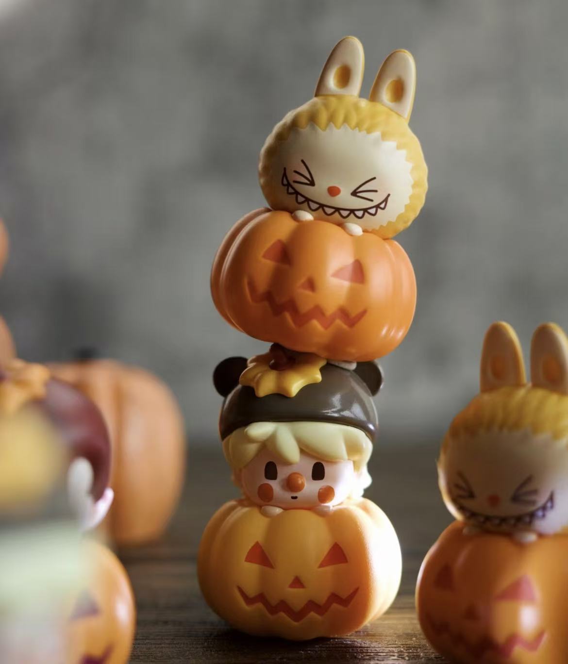 POP BEAN Halloween Pumpkin  Collection Mini Bean