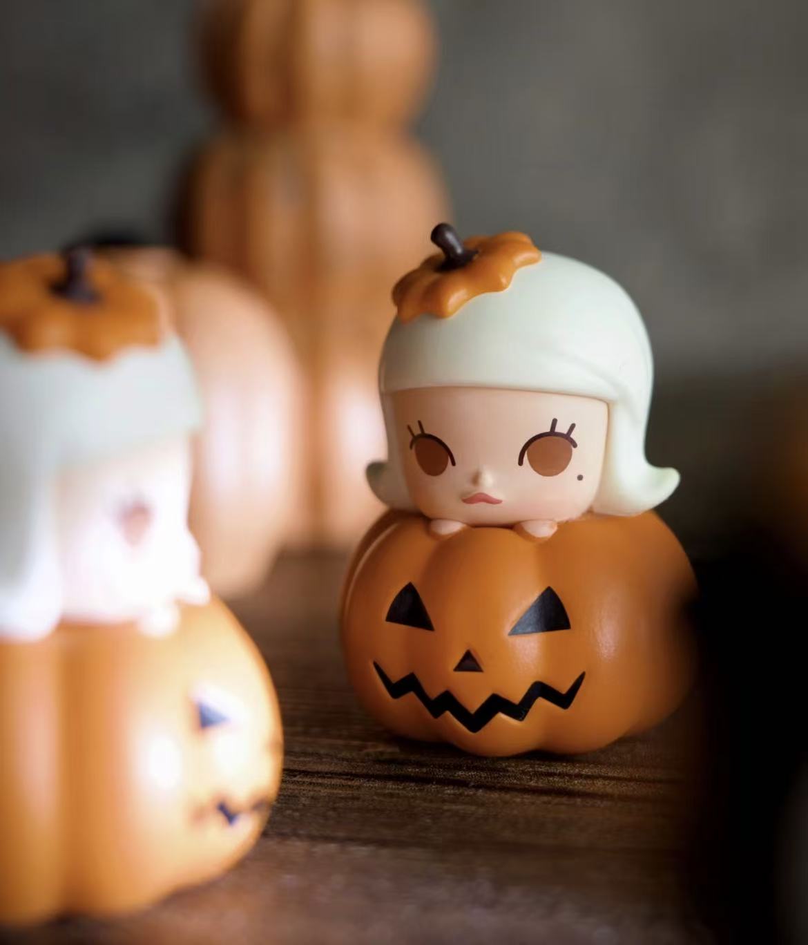 POP BEAN Halloween Pumpkin  Collection Mini Bean