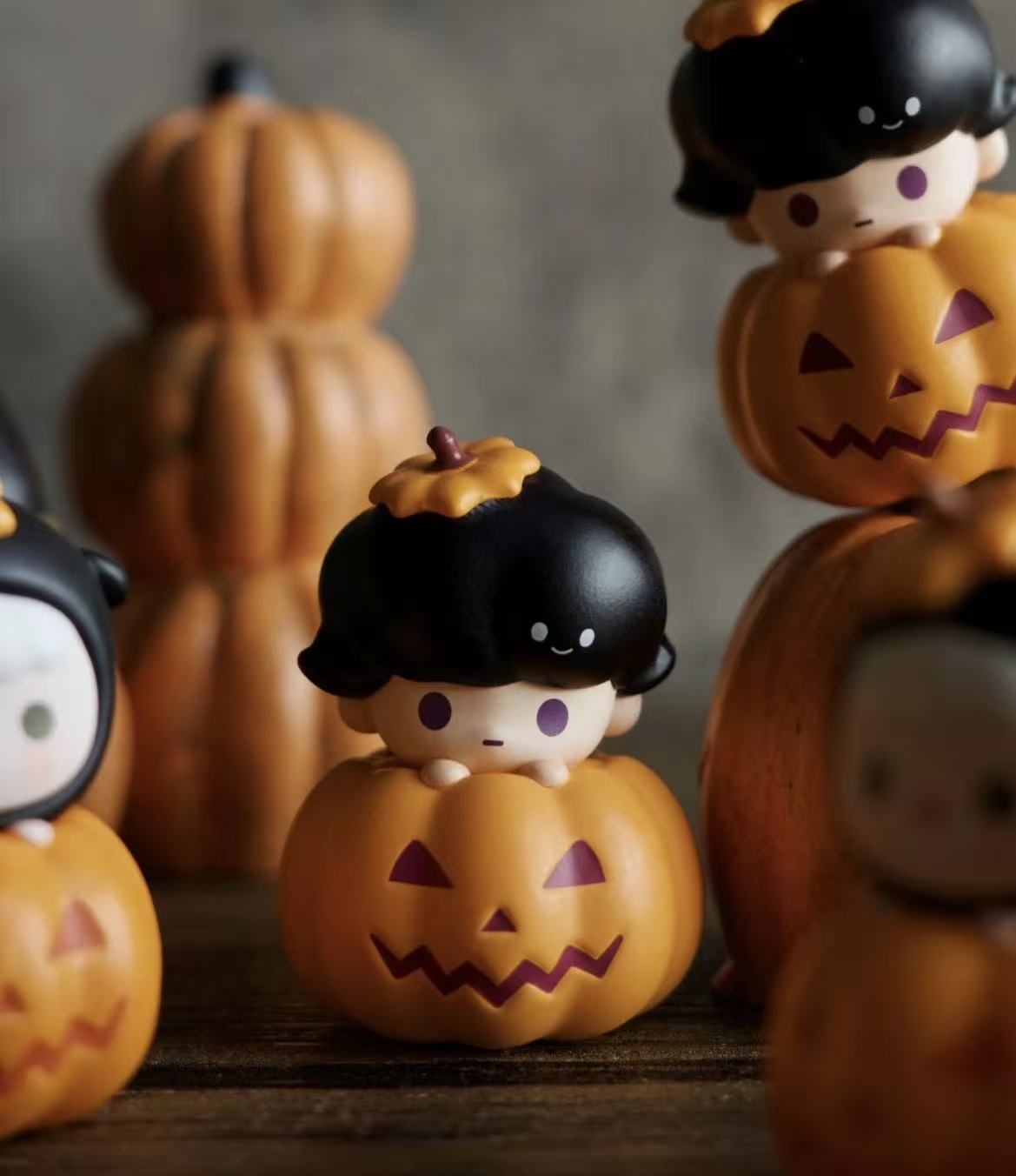 POP BEAN Halloween Pumpkin  Collection Mini Bean