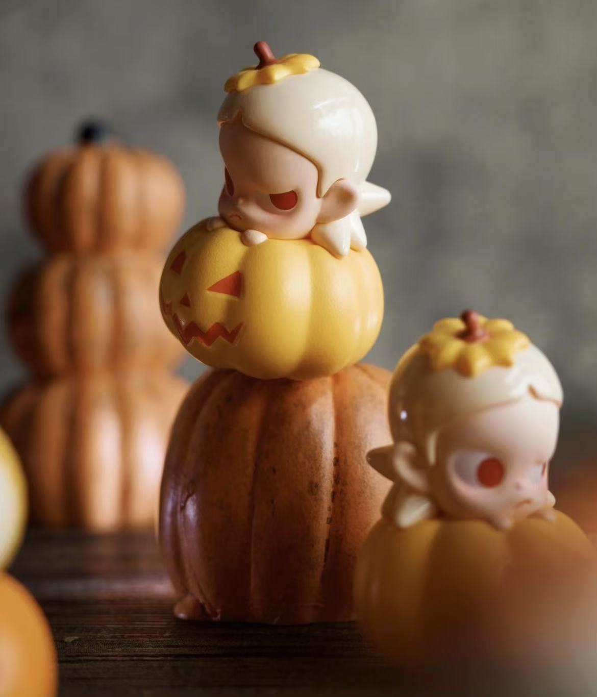POP BEAN Halloween Pumpkin  Collection Mini Bean