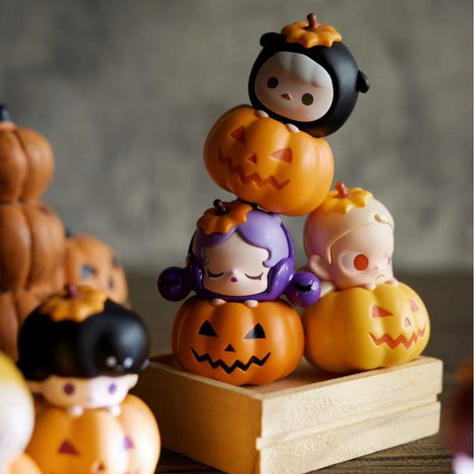 POP BEAN Halloween Pumpkin  Collection Mini Bean