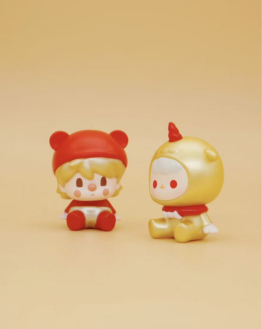 Pop Bean New Year Sitting Series Mini Bean