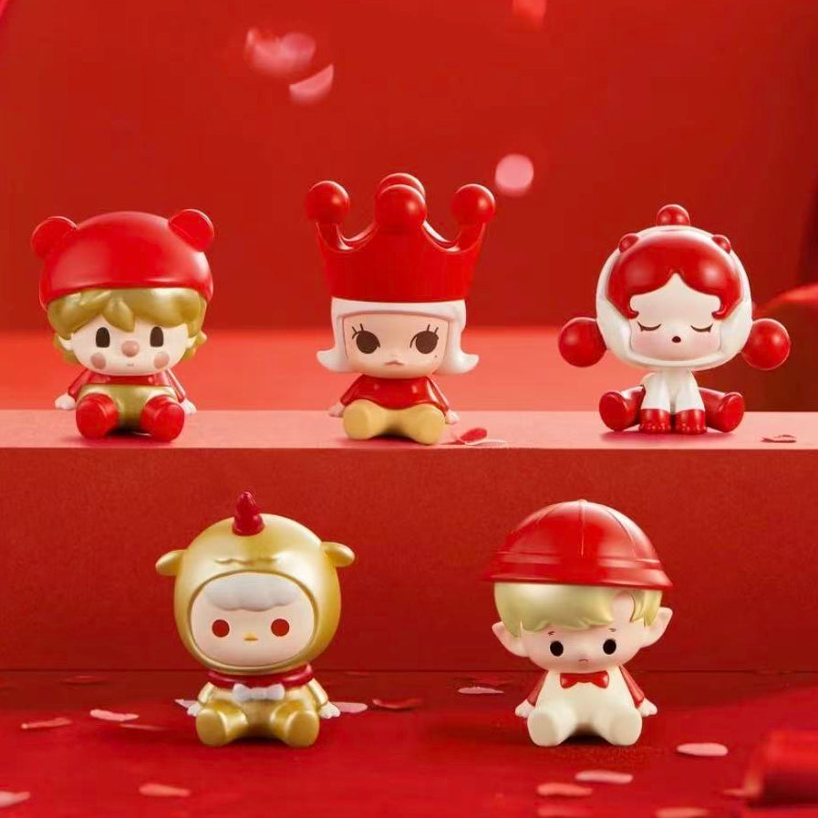 Pop Bean New Year Sitting Series Mini Bean