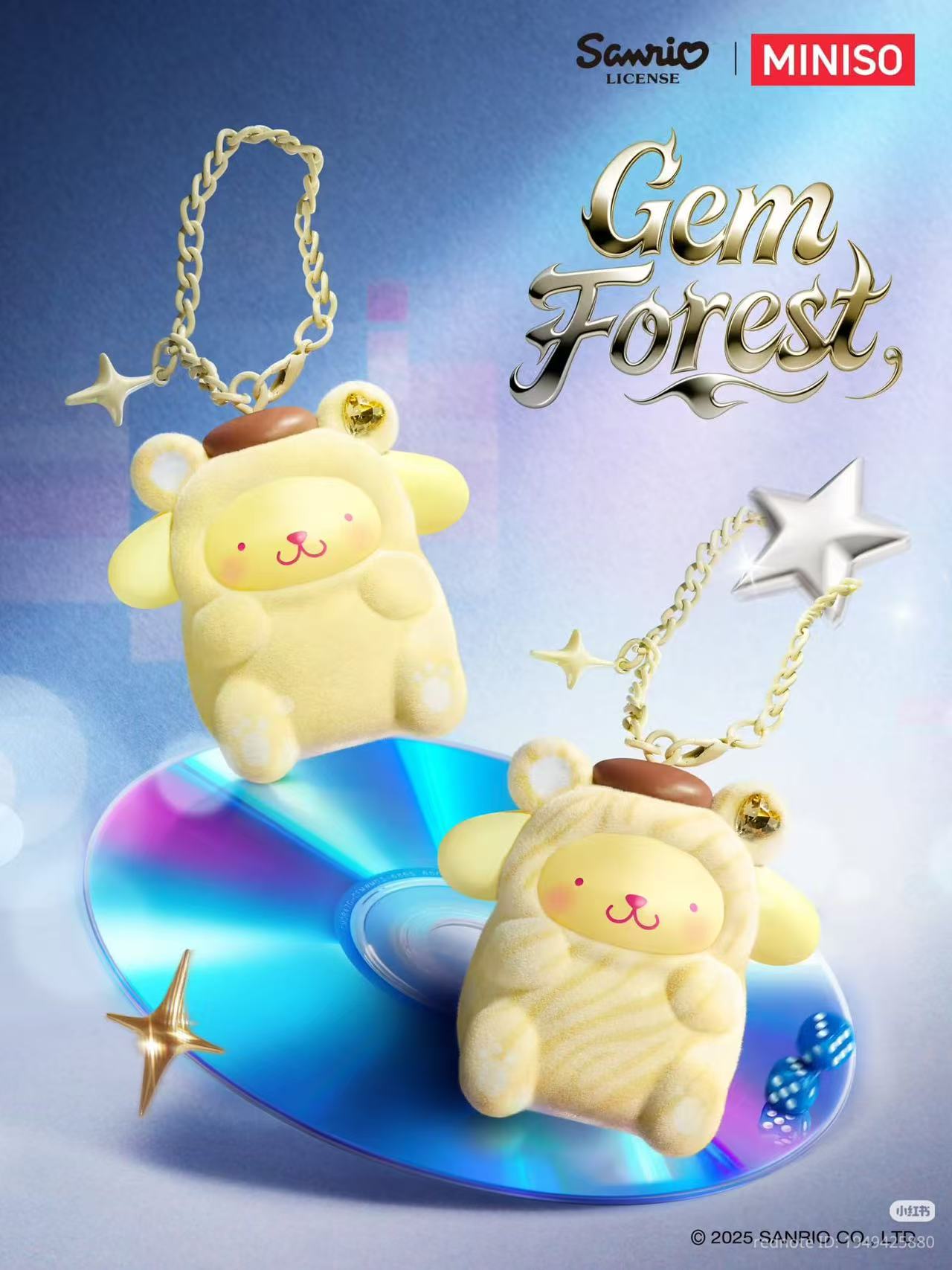 Sanrio Jewelry Forest Pendant Blind Box