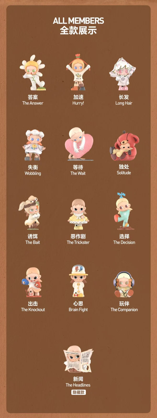 (Pre-Order )POP MART Zsiga Under The Sun Series Blind Box