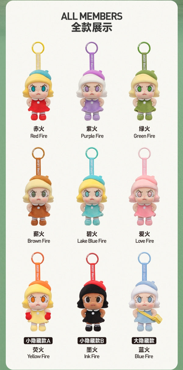 (Pre-Order) POP MART Angry Molly - Angry Energy Plush Series toy surprise box Dolls