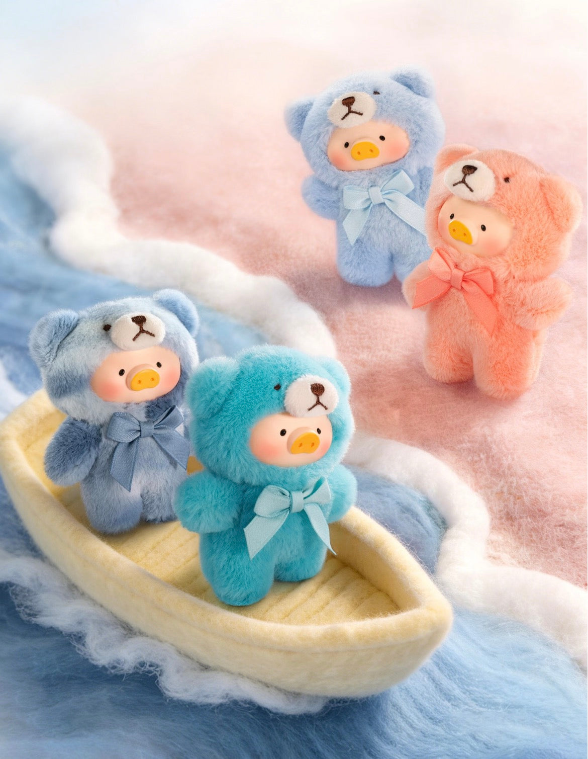 （Preorder-arrival on March 25th.)Lulu Pig Nature Whisper Plush Blind Box