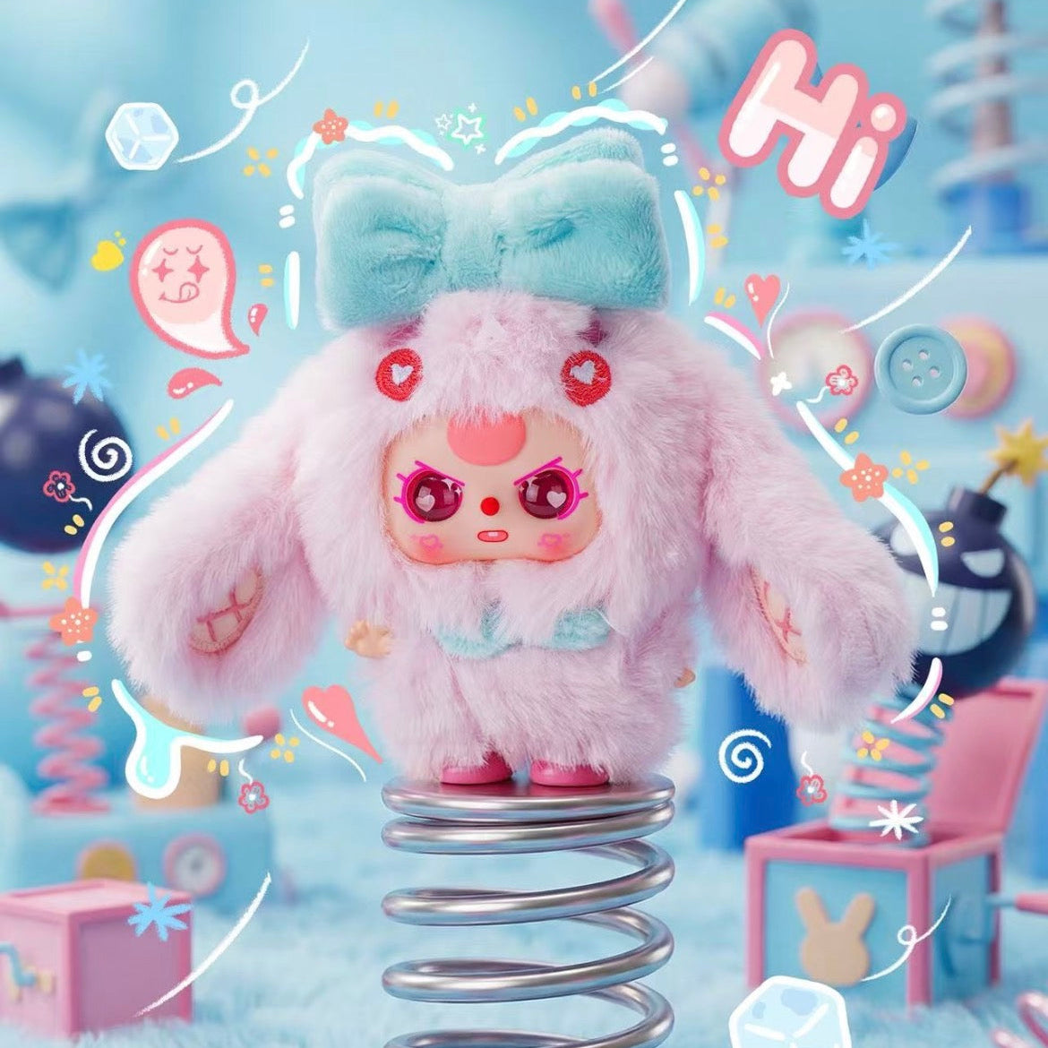 Baby Three Weirdly Adorable Plush Series Blind Box