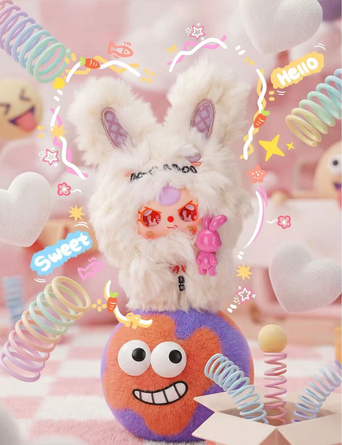 Baby Three Weirdly Adorable Plush Series Blind Box