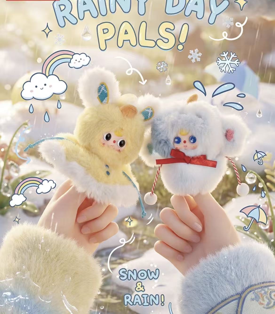 Baby Three Weather Guide Plush Blind Box