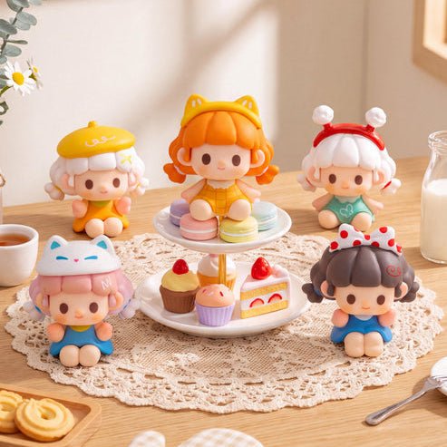(Pre-order 10.13) Titi Animal Tea Party Minibean Series