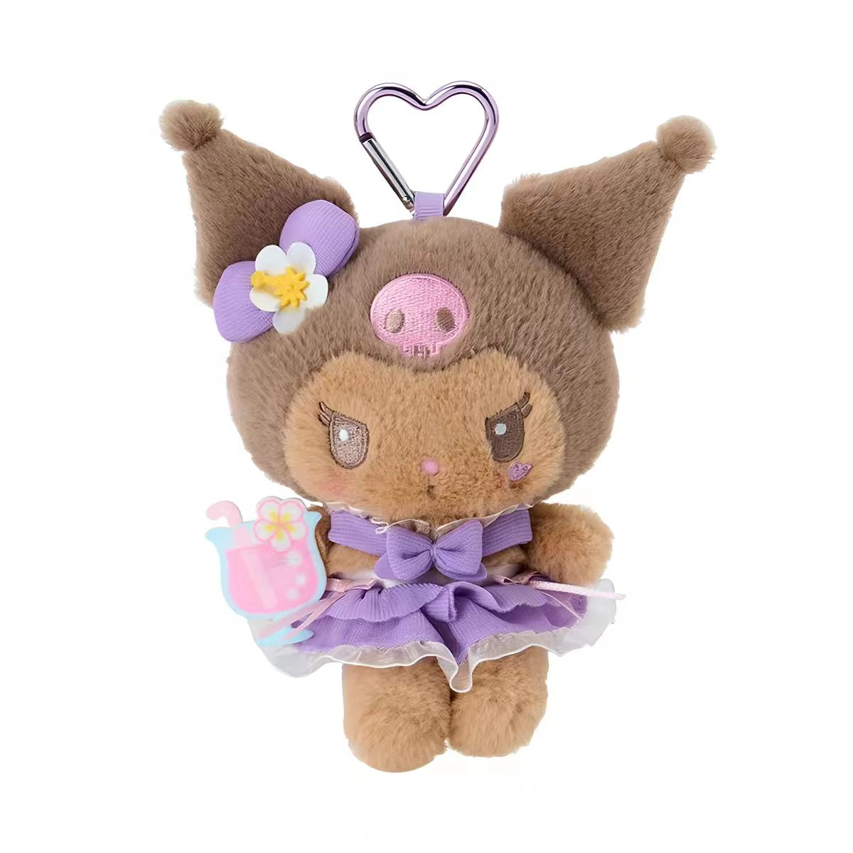 (Pre-Order) Sanrio Summer Sun‑Bathing Series Plush Charm