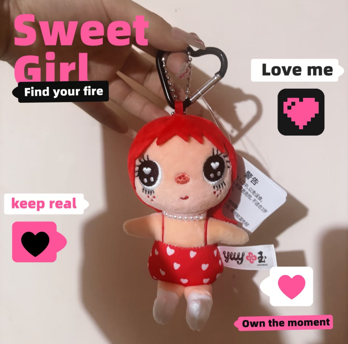 (Pre-order) Yuy plush phone case marches