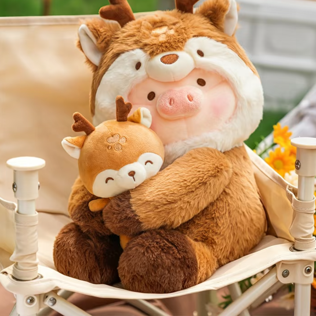 (Pre-order) Canned Pig LuLu Animal Party Series 2 - Cute plush keychain, eco-friendly bag & plush doll