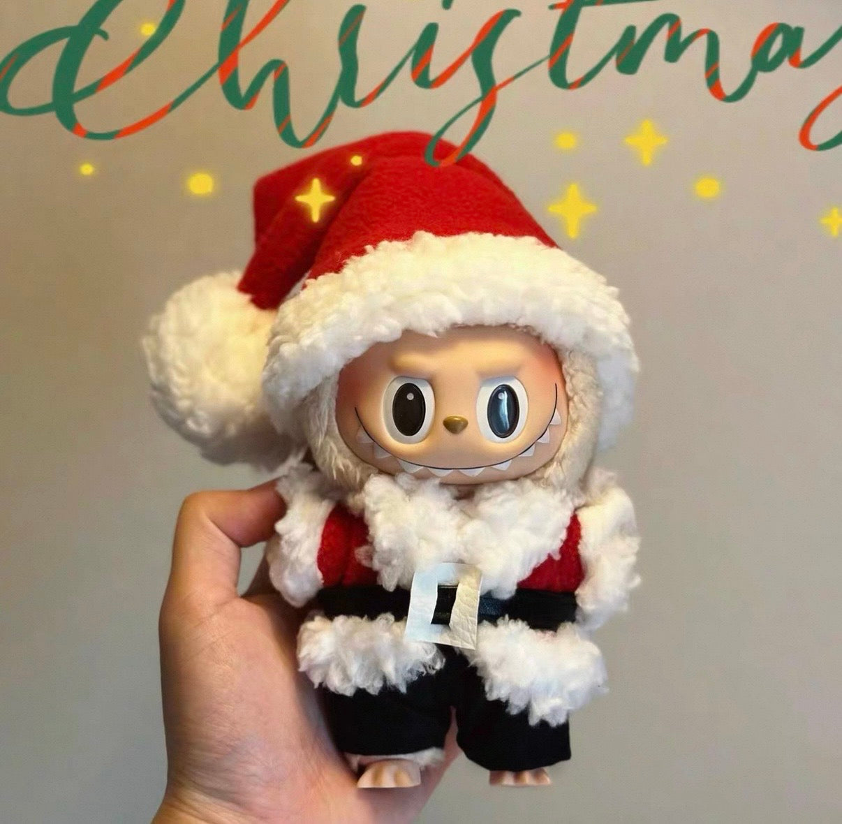 Labubu Outfit Christmas 100%