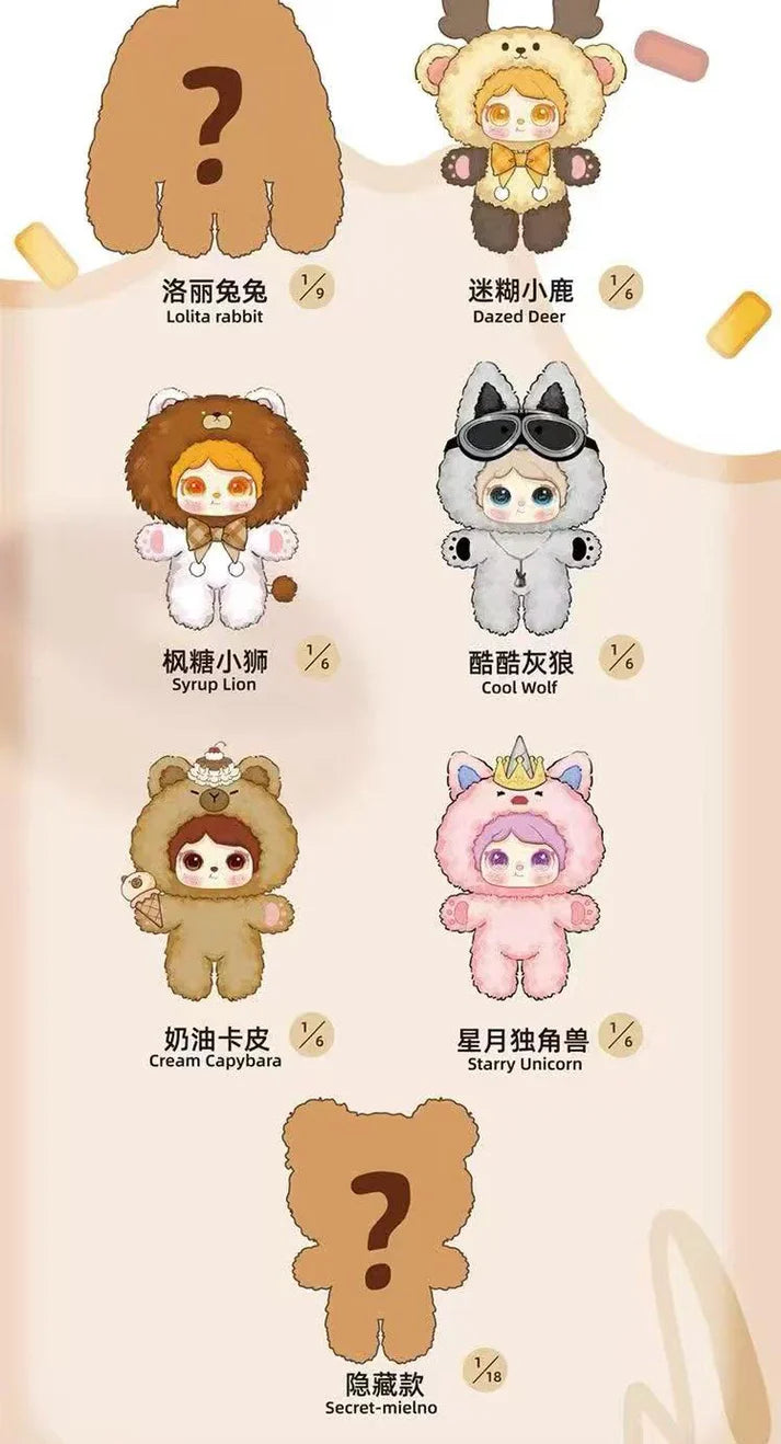 MIELNO 600% Honey Bee Studio Plush Blind Box