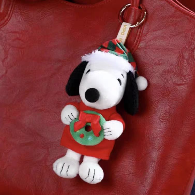 (Pre-0rder) VIPO × PEANUTS Winter Series Plush Keychain Blind Box