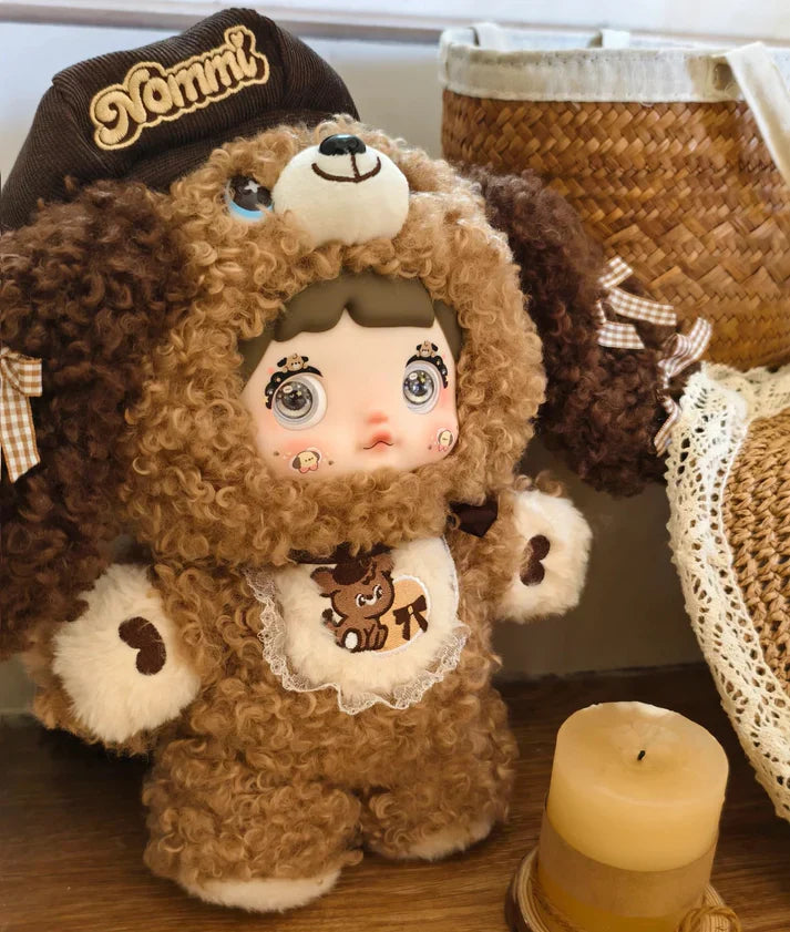 Nommi Chocolate Puppy 400% Plush Doll, Limited Edition