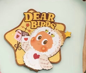 Dear BirdS Fridge Magnet