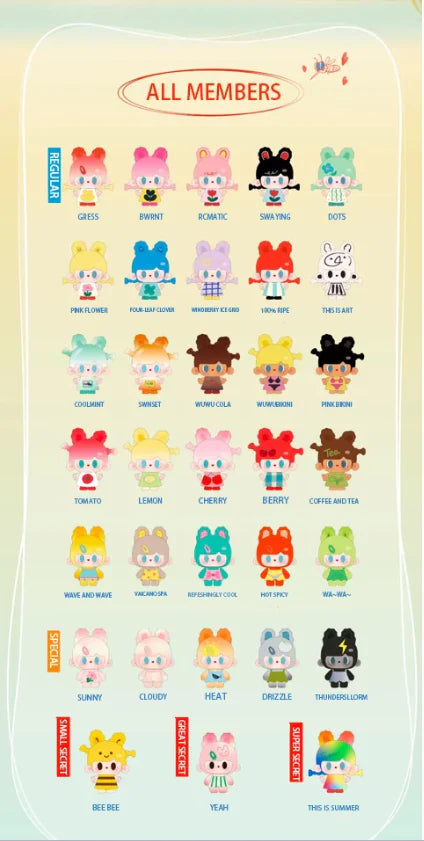 TUTU BEAR Matisse's Summer Series Blind Box