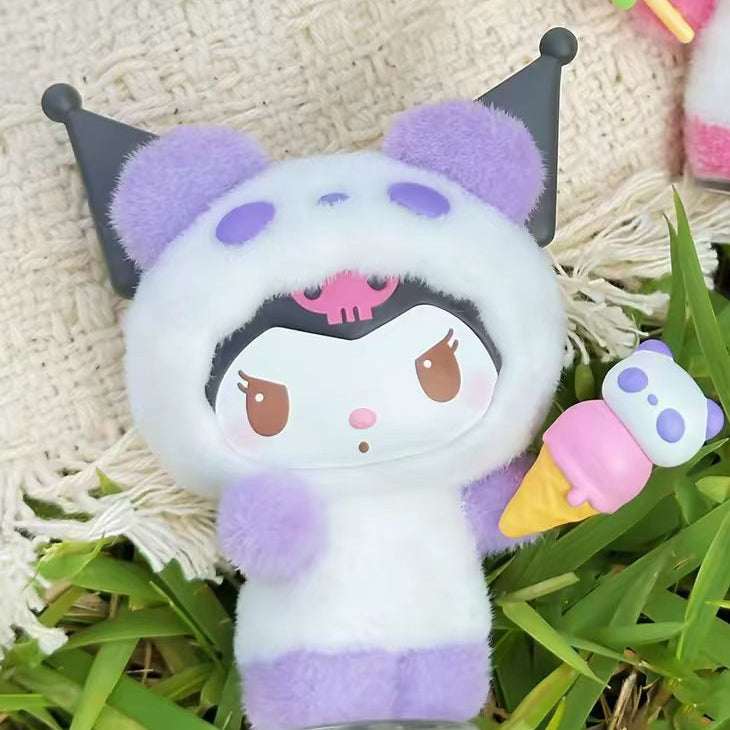 Sanrio Panda Roll Vinyl Flock Blind Box