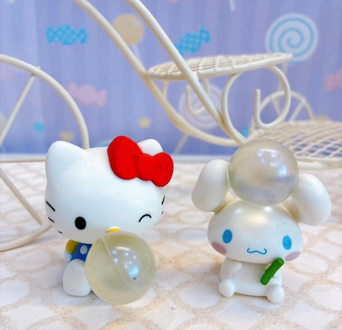 (Pre-Order) Sanrio Character Bubble Gashapon TOMY My Melody Pudding Dog Hello Kitty Figurage In Stock