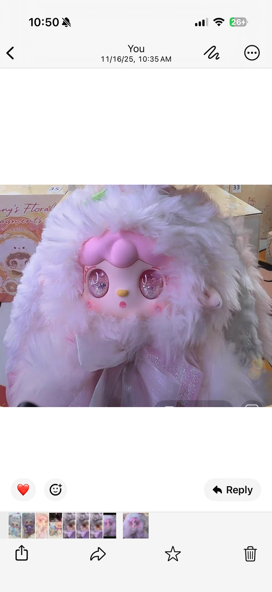 Daph-Pink and purple Yooki 400% liquid eyes