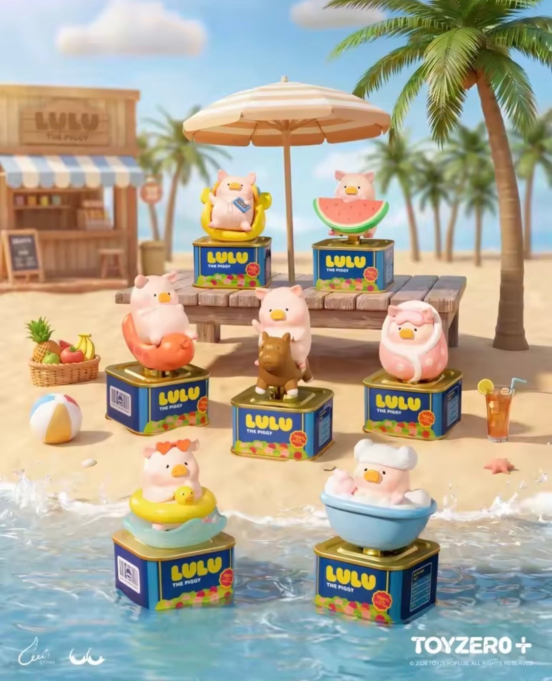 (Pre Order) Lulu the Piggy Vacation Lu