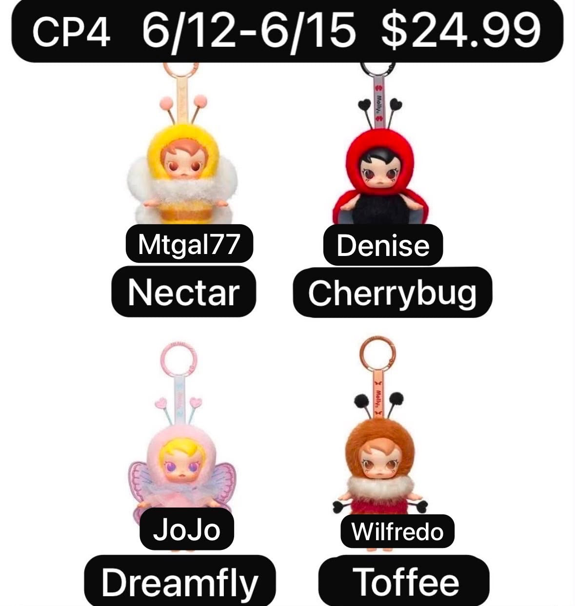 (Pre-Order)Molly Buggy Roam Plush Series Blind Box