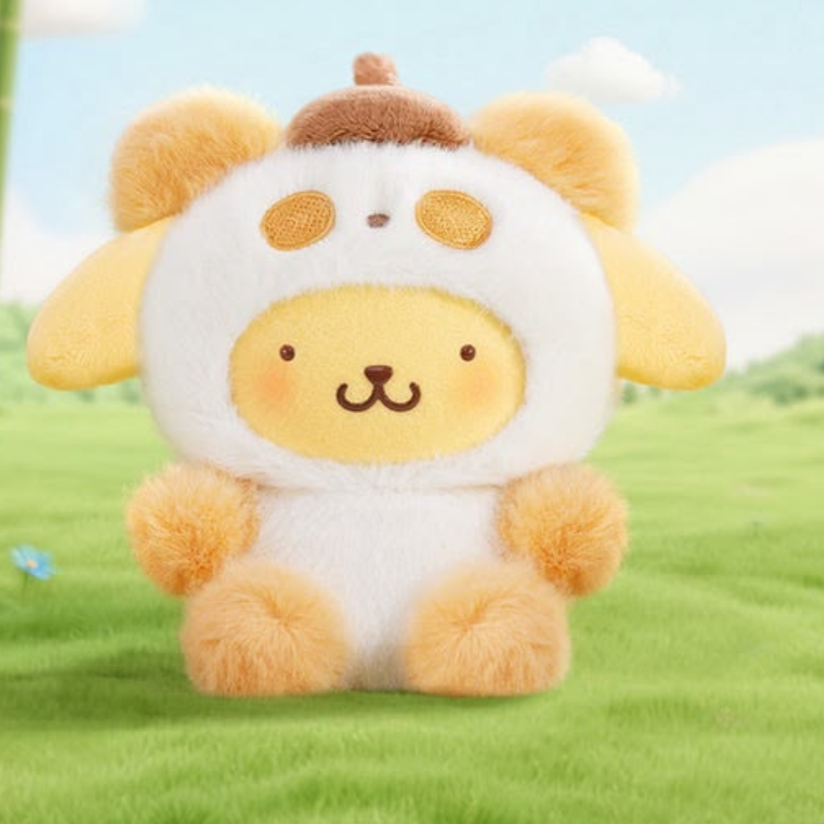 San Colorful Panda Plush Blind Box