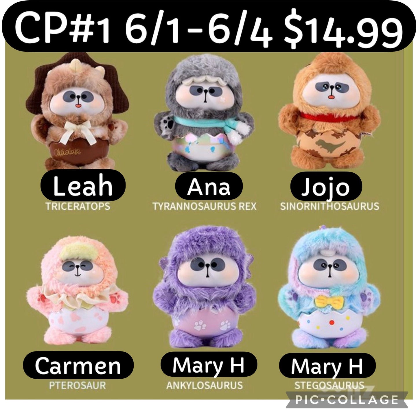 (Pre Order) Mr Pa Dinosaur Paradise