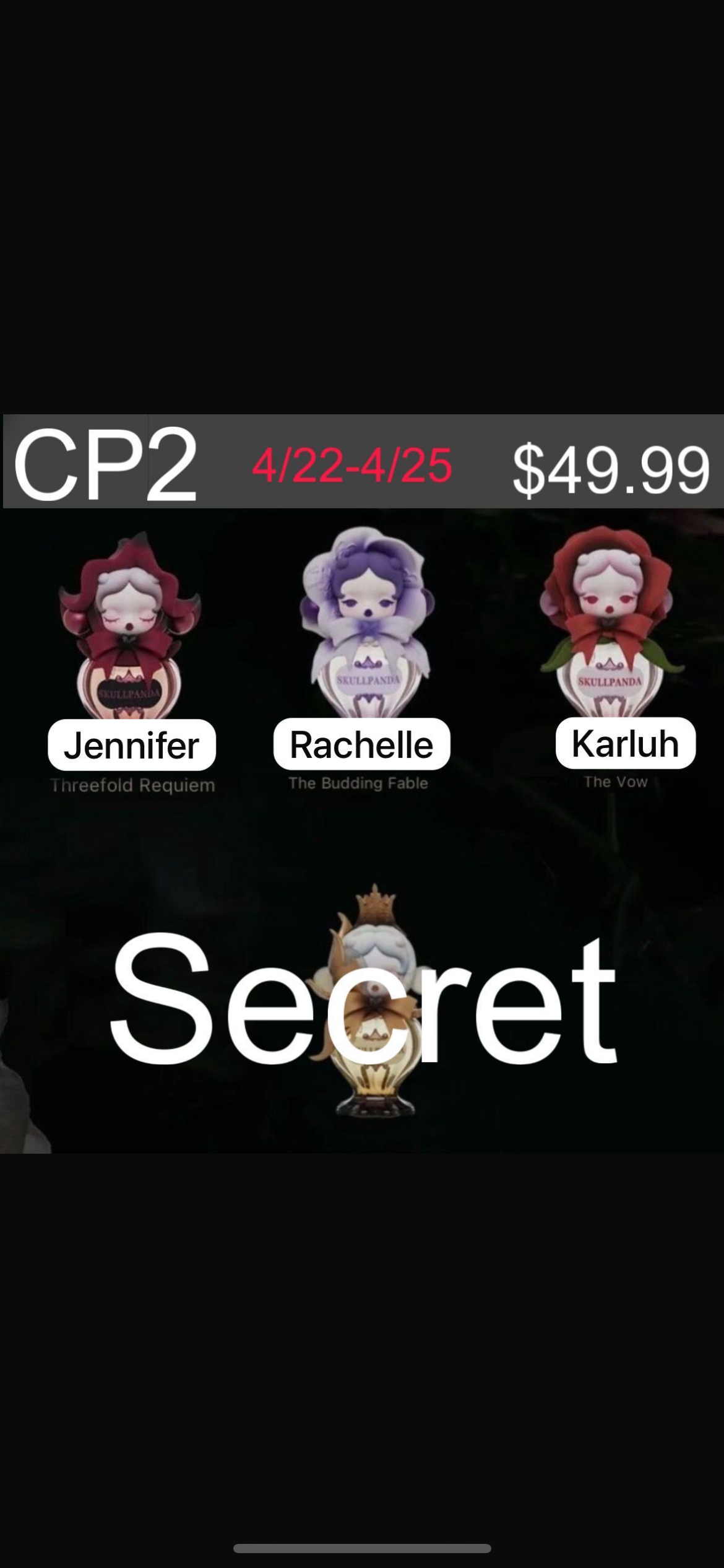 SKULLPANDA's Four-Act Play Series Fragrance Spray
