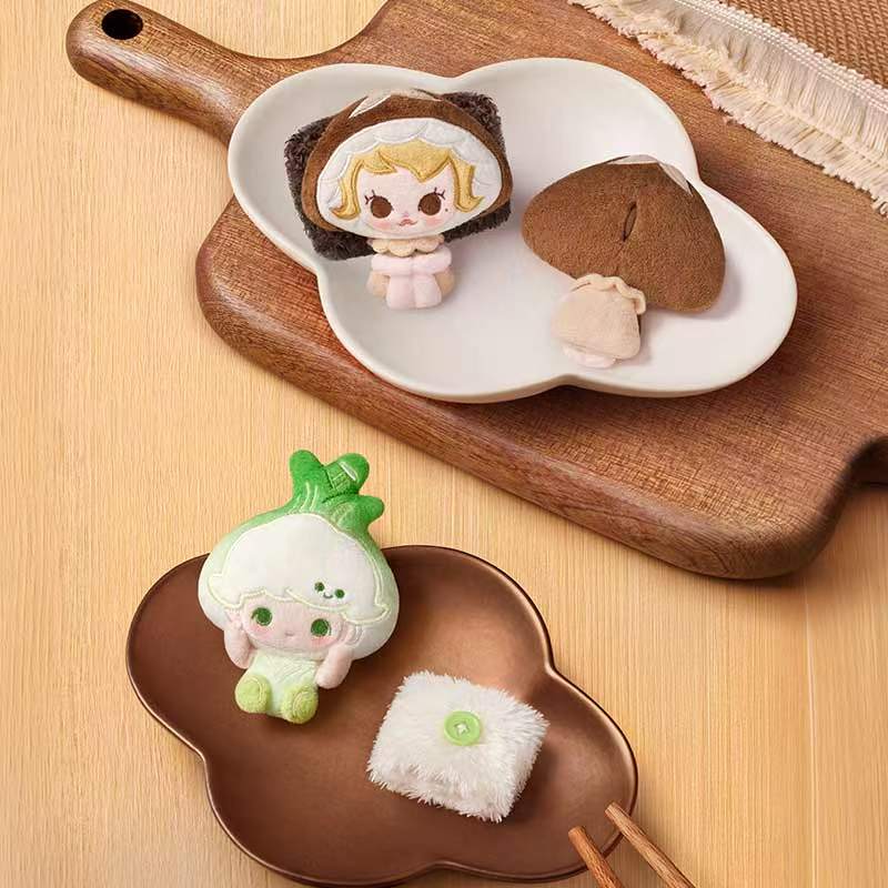 Pop Bean Dip for Fun Plush Clip Blind Box