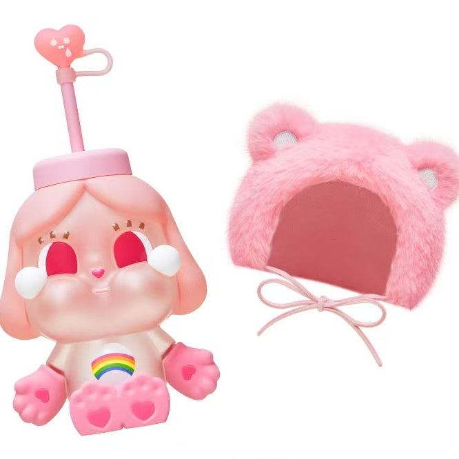 (Pre-Order) CRYBABY × Care Bears Glass Straw Cup