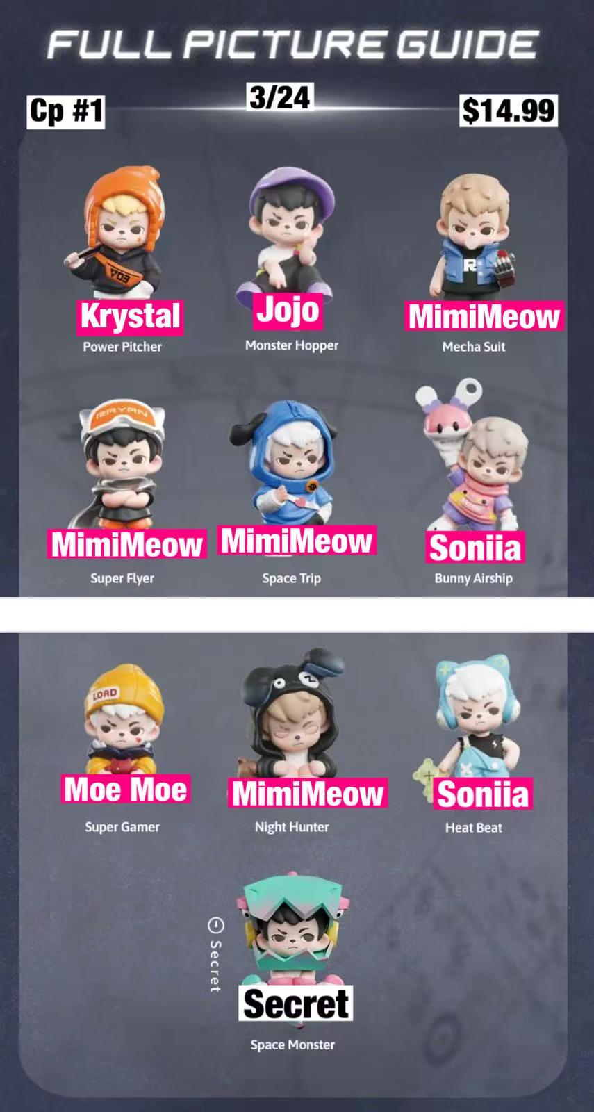 (Pre-Order)Rayan Space-Time Rift Mini Series Blind Box
