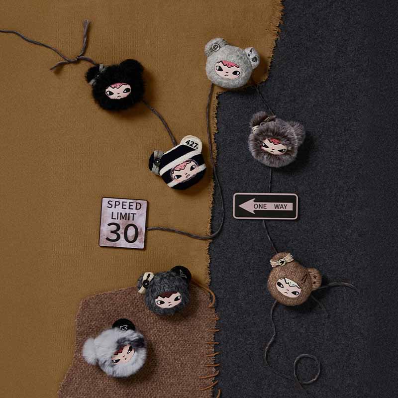 （Available 12.19)Hirono Road Journal Series-Fridge Magnet Blind Box