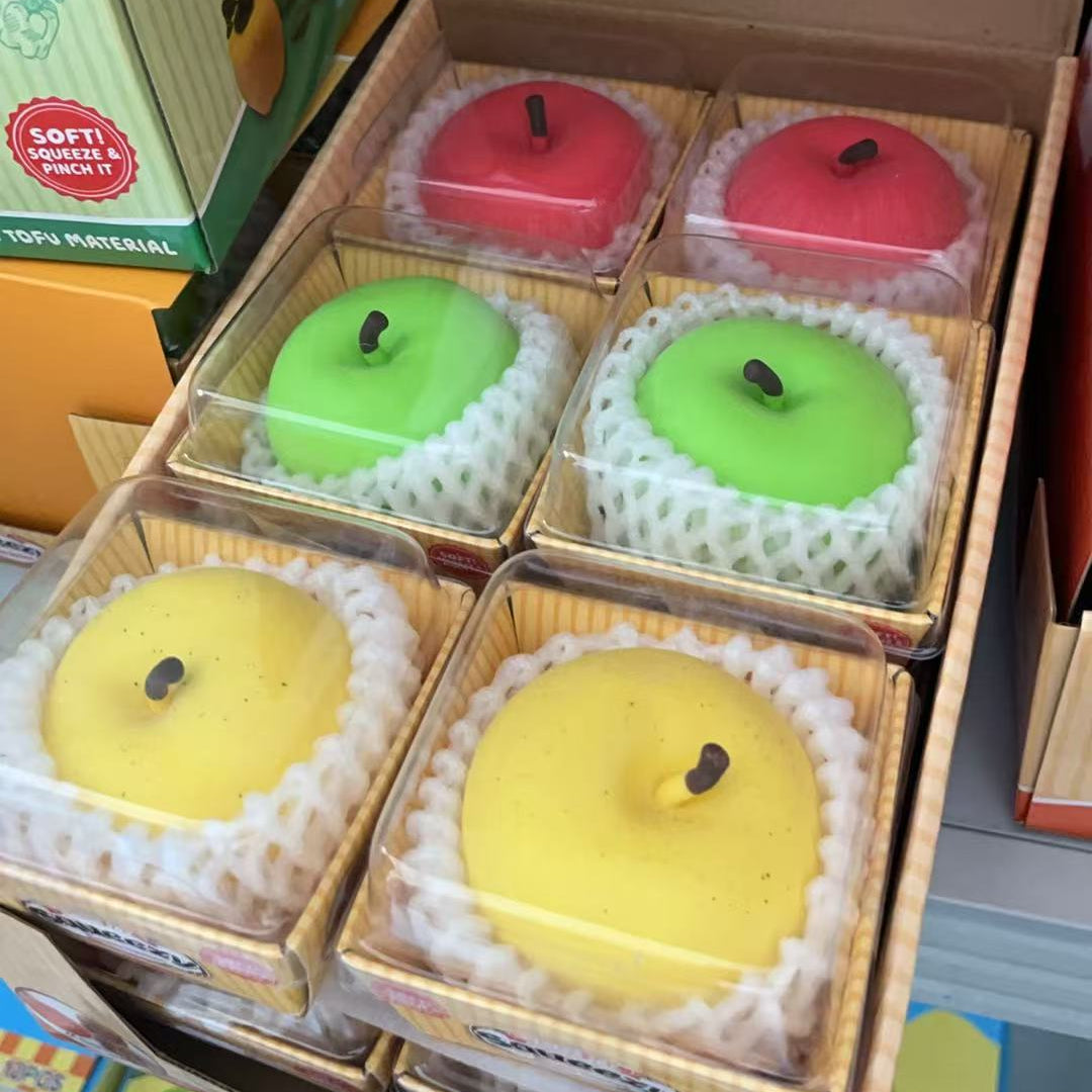 3-Color Apple Squishy
