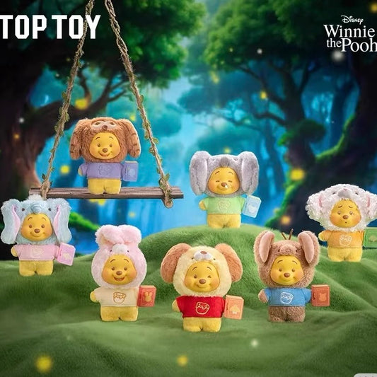 Winnie The Pooh Animal Book Plush Doll Blind Box