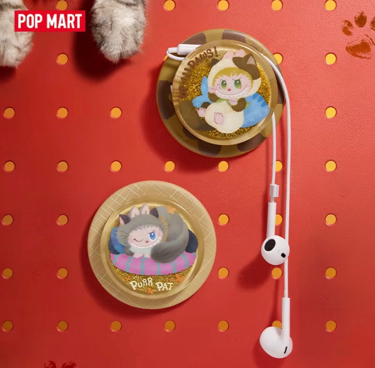 (Pre-Order) Pop Mart · THE MONSTERS CAT MODE ON Series Magnetic Phone Holder Blind Box
