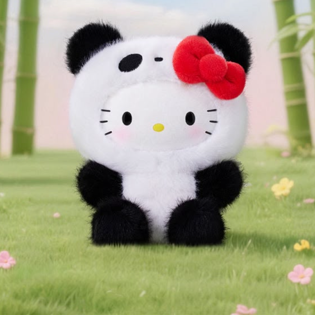 San Colorful Panda Plush Blind Box