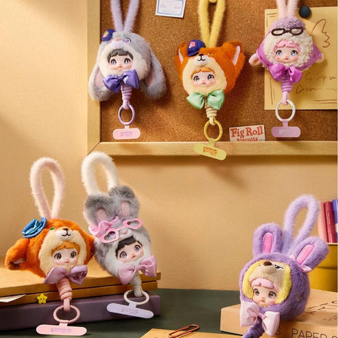 (Pre-Order) Nommi Zootopia Urban Holiday Series Plush Phone Strap Blind Box