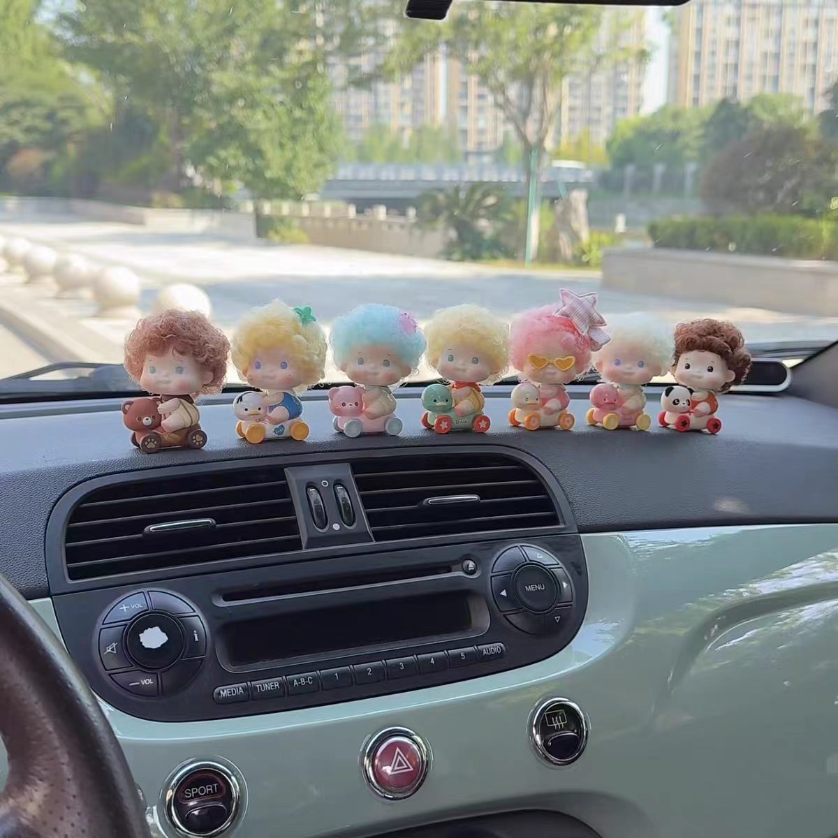 ZaZa Retro Toy Car Mini Figure Blind Box