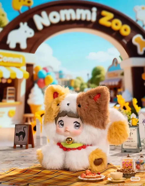 (3 days)Nommi Sitting Zoo Plush Serise Plush Blind Box