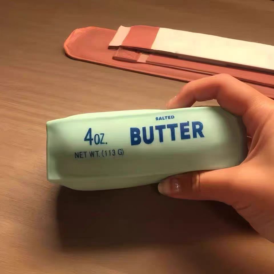 Blue Butter block squishy