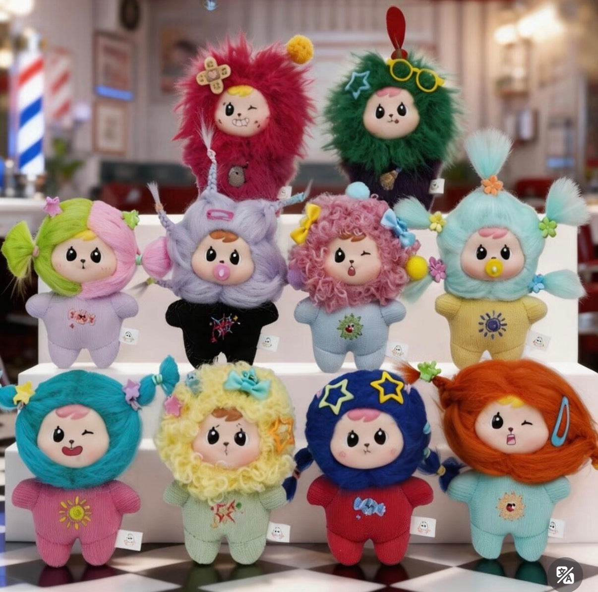 (Pre Order)Bao-ao Tony's Magic Hair Salon Series Plush Blind
Box