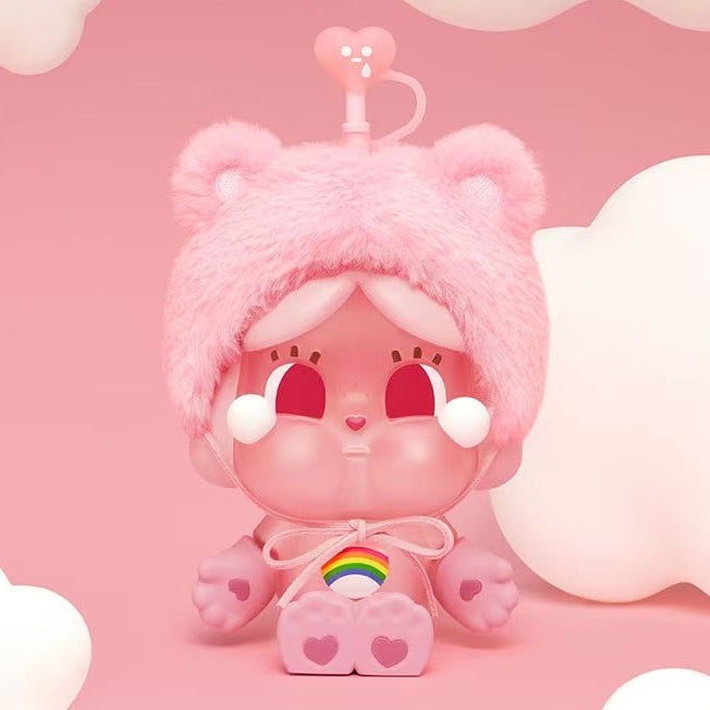 (Pre-Order) CRYBABY × Care Bears Glass Straw Cup