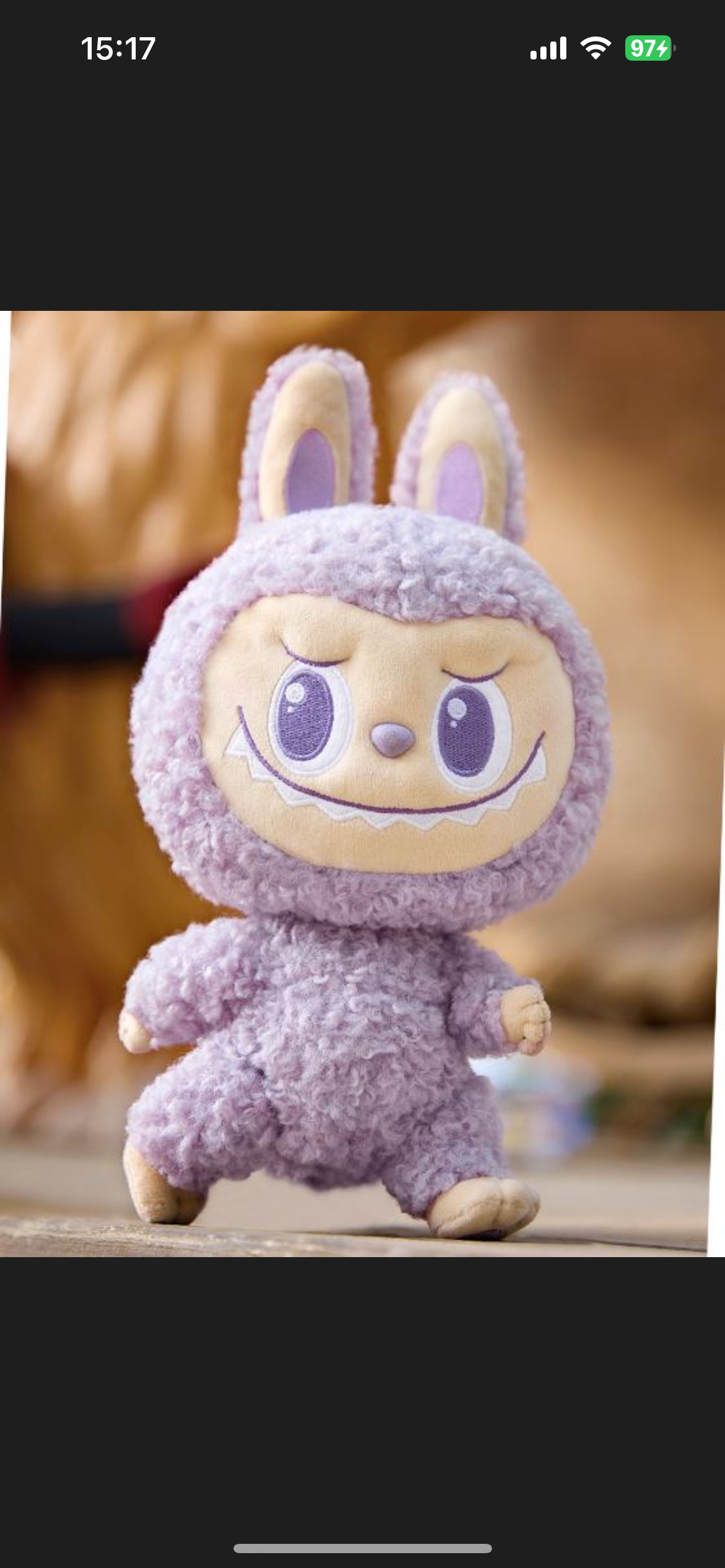 Matt- popland exclusive monster plush 37cm （3 white+3 purple）