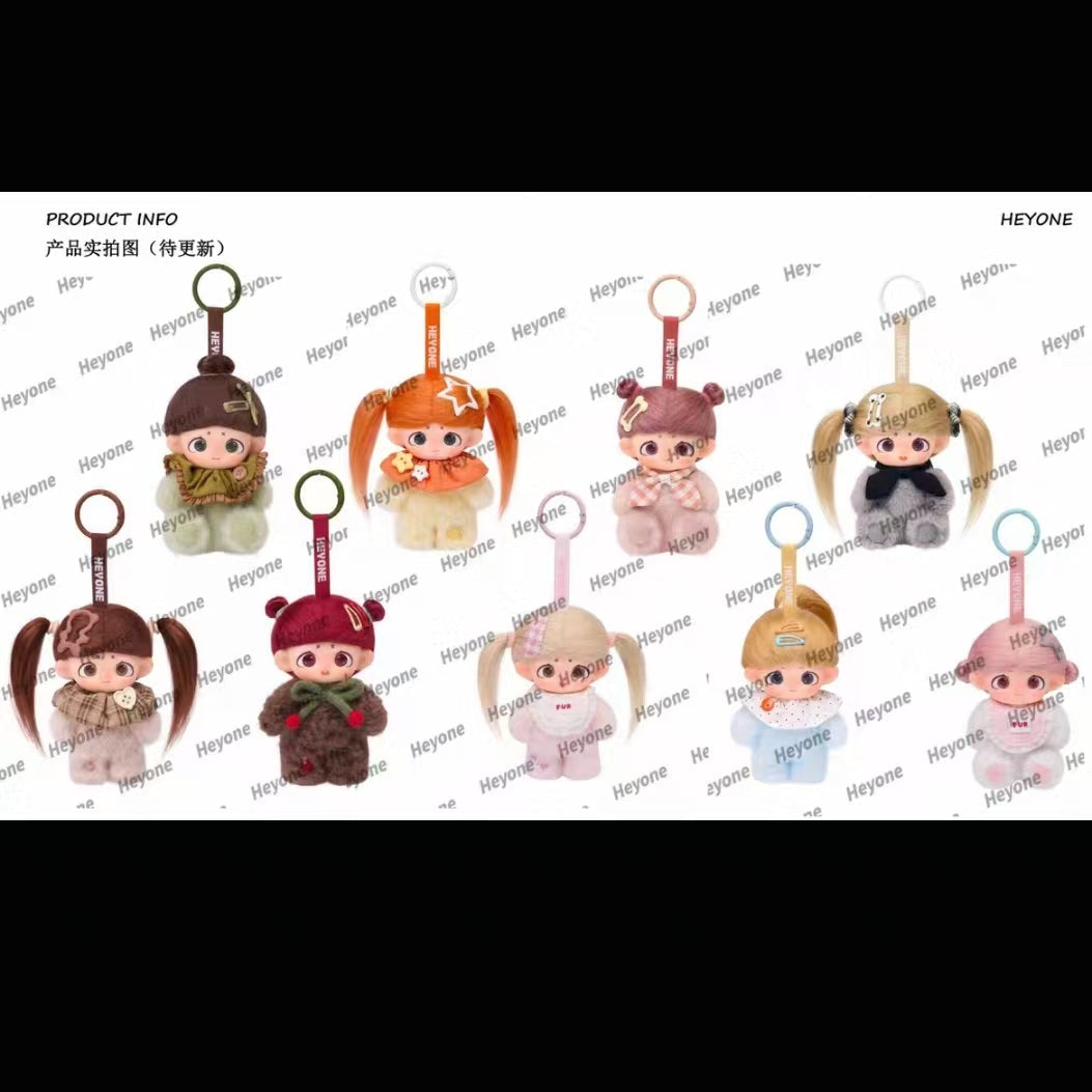 (Pre-Order) FurFur-DIY Styling Vinyl Plush Pendant Blind box
